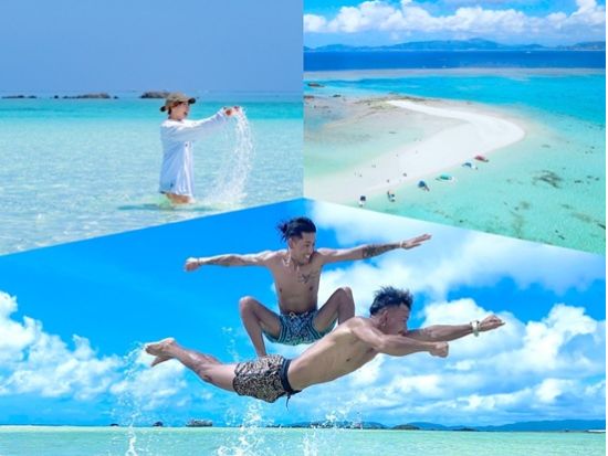 幻の島シュノーケルツアー 360°絶景を満喫！貝殻拾いや写真撮影も楽しめる♪ANAグループ機内誌「翼の王国」掲載＜約2時間／現地集合おすすめ／石垣島＞