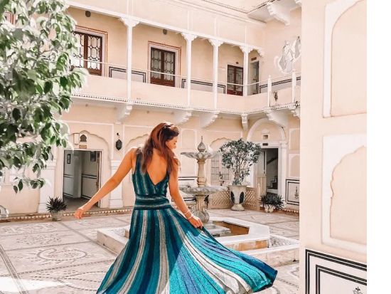 宮殿風ホテルまたはリアル宮殿ホテルに宿泊♡ピンクシティ女子旅♡映えスポットへご案内！専用車＆日本語ガイド付き！