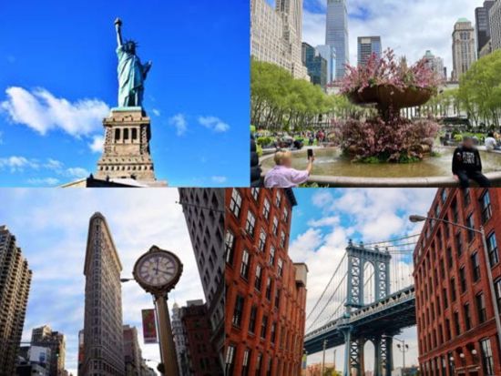 【貸切】ニューヨーク市内観光ツアー　リバティー島上陸！自由の女神＋ブルックリン＋定番スポット巡り＜最大4名／日本語ガイド＞