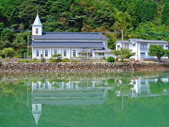 Japan_Nagasaki_Gotorettou_Nakanoura church中ノ浦教会_pixta_67045707_L