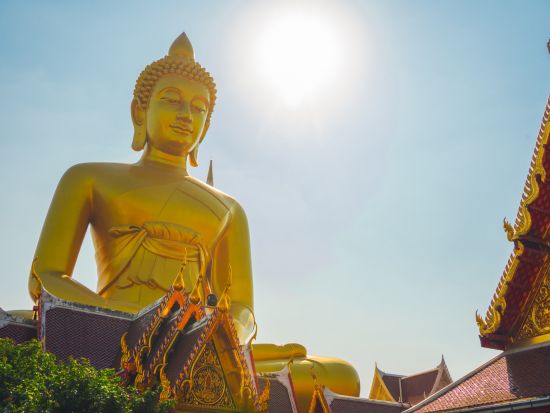 バンコクフォトジェニック1日観光ツアー ワットパクナム＆エンシェントシティ＆エラワンミュージアム ＜英語または日本語ガイド／ジョッドフェアナイトマーケット解散＞