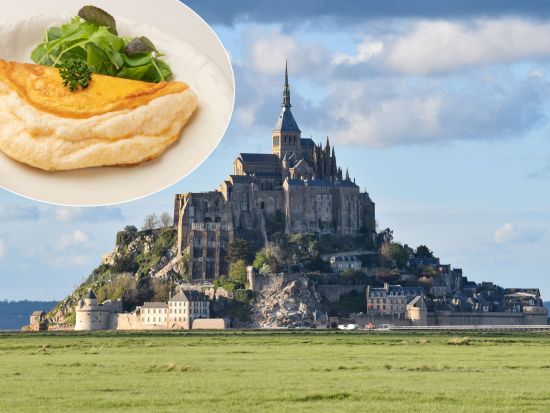 公認日本語ガイドと行く！モンサンミッシェル日帰りツアー　案内＆オムレツ付きまたは自由見学プランから選択可＜日本語＞by Mybus