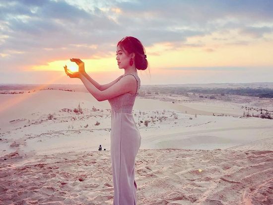 sunrise at white sanddune_1