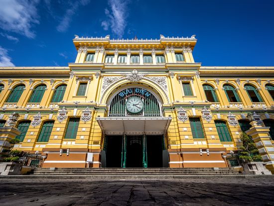 Vietnam_Ho Chi Minh_Saigon Central Post Office_adobe_256347349