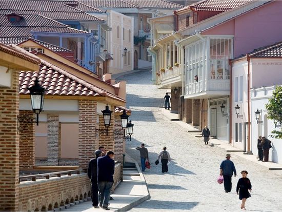 ｼｸﾞﾅｷﾞ(18世紀の町を保存)