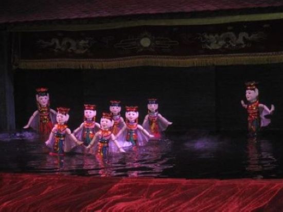 【文化体験】水上人形劇鑑賞（夕食付き）