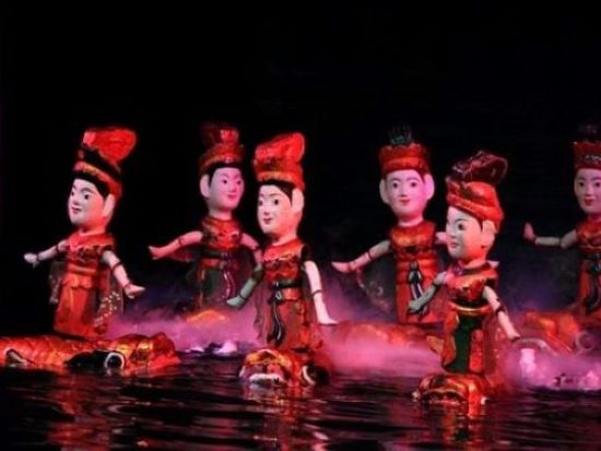 【文化体験】水上人形劇鑑賞（夕食付き）