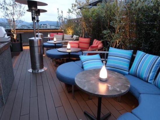 京都の夜景×ルーフトップバー体験 屋上「OM Sky Terrace」から夜景を一望