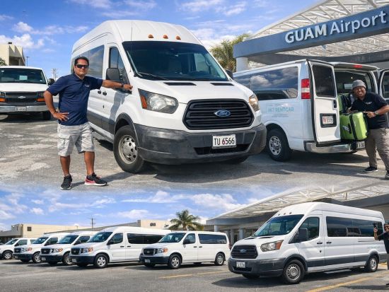 【空港送迎】グアム国際空港 ⇔ タモンorタムニング地区ホテル間　送迎サービス　巡回送迎で待ち時間短縮 ＜英語ドライバー／混載＞