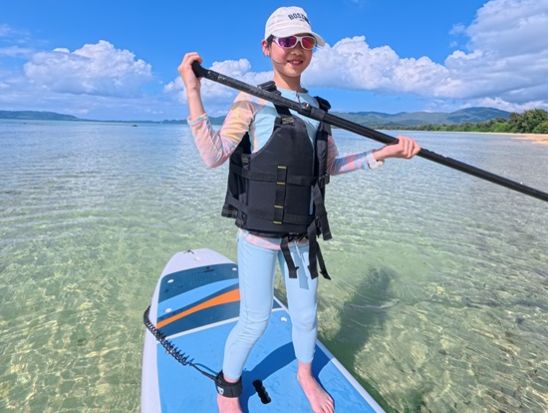 石垣島リゾートSUPorカヤック プライベートビーチでのんびり＆安心ガイド付き！贅沢なリゾート時間を満喫♪＜約2時間／石垣島＞