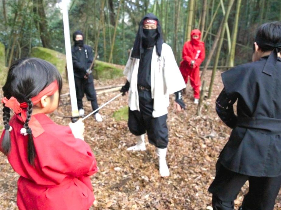 忍者アクションPV撮影体験 本格忍者に学ぶアクションで最高の映像を残