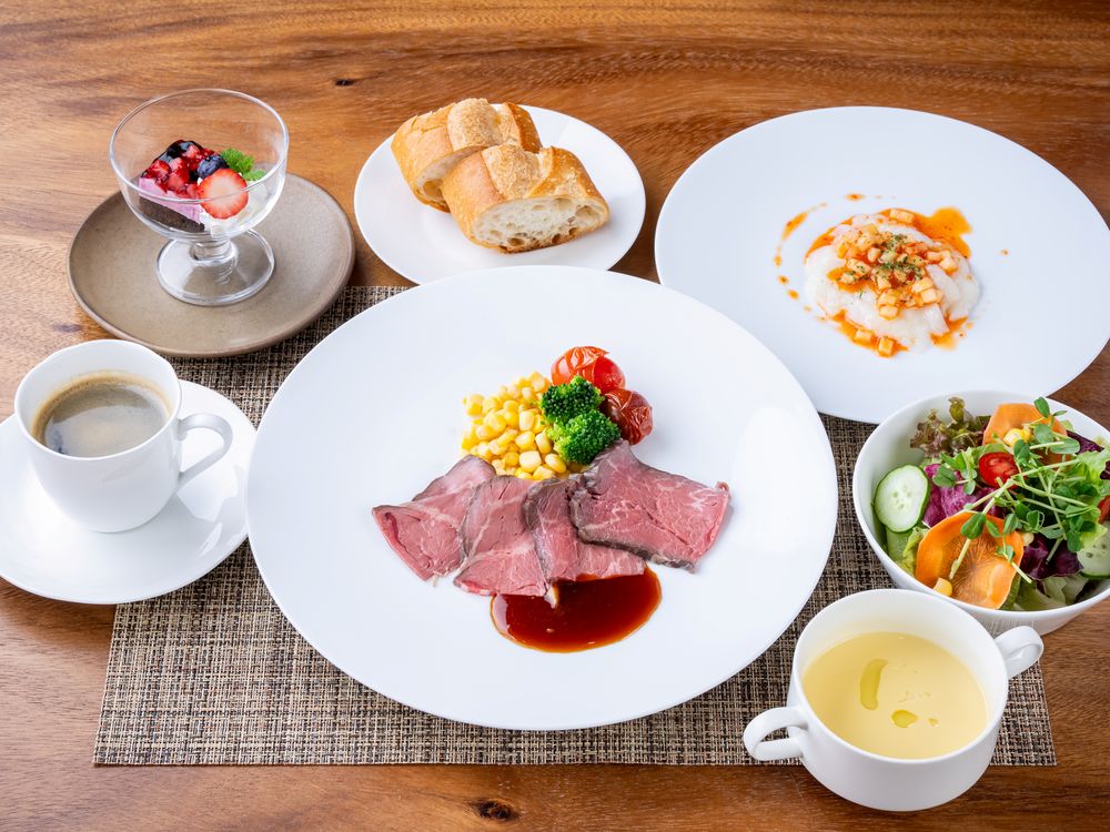 アルプス牛ランチ（前菜付）1