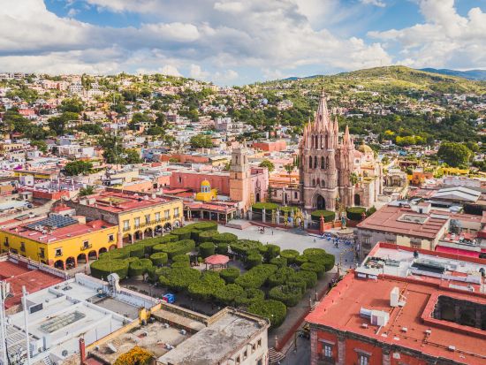 世界遺産グアナファト＆サン・ミゲル・デ・アジェンデ 観光ツアー　空港発プランあり＜日本語ガイド／メキシコシティ発／日帰り＞