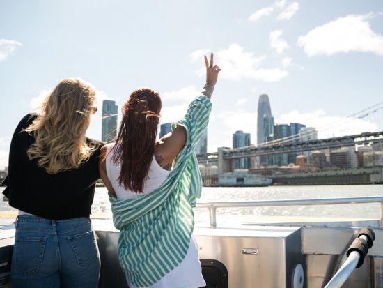 サンフランシスコ湾　クルーズアドベンチャー ＜日本語オーディオガイドあり／クルーズ60分＞