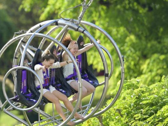 シンガポール・GX5 エクストリーム スイング・スリングショット 乗車チケット　QRチケット提示で受付簡単＜クラークキー＞