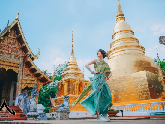 タイ民族衣装レンタル「バーン オージャオ（Baan Orjao） 」プロのヘアメイク・写真撮影・トゥクトゥク送迎付プラン有＜英語対応可／着付け込＞