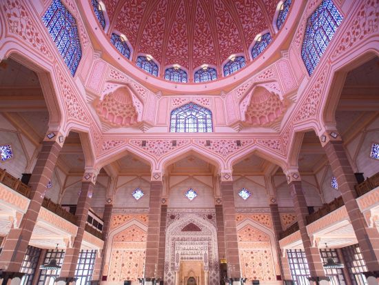 クアラルンプールハイライト観光ツアー　バトゥ洞窟＆チャイナタウン＆鬼仔巷＆ピンク＆ブルーモスク 　空港発プランあり＜1日／日本語ガイド／アロー通り解散＞