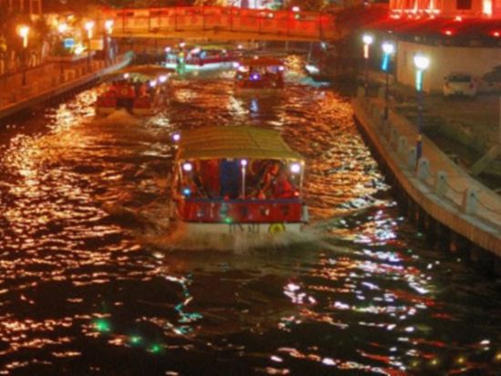 マラッカリバークルーズ事前予約サービス　世界遺産の街並みと夜景を満喫する優雅な船旅＜クアラルンプール＞