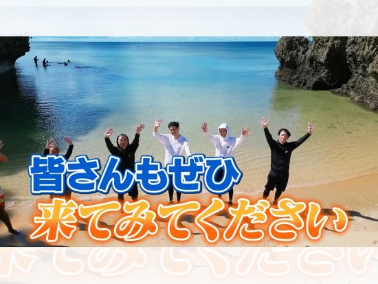 ウミガメ遭遇率80％超！話題の“あの有名人”も感動。青の洞窟シュノーケリングと神秘の秘境で感動体験ツアー！＜送迎無料／初心者歓迎／室内温水シャワー＞