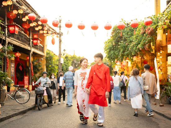 世界遺産ホイアン満喫ツアー　ドラゴンブリッジファイヤーショーも楽しめる ＜ホイアン3大名物ディナー付き／日本語ガイド＞​の写真3