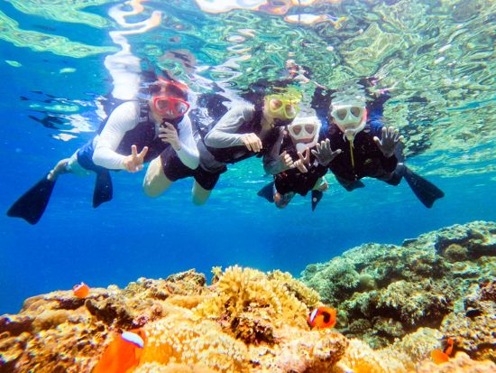 【ベストプライス】南バラス島上陸＋パナリブルー・シュノーケリング＋竹富島観光 選べる5プラン＜指定ホテル送迎選択可／石垣島発＞