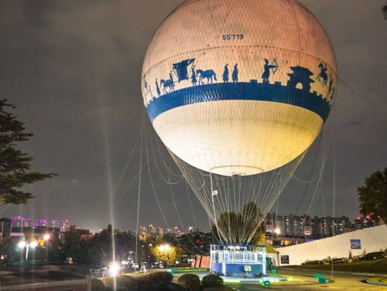 水原ナイトツアー　世界遺産水原華城のライトアップ＋夜景鑑賞＋熱気球「フライング水原」体験！水原王カルビレストランにご案内＜日本語ガイド／明洞往復送迎＞
