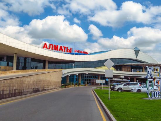 almaty airport