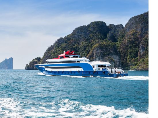 【スピードボート】サムイ島 ⇒ タオ島