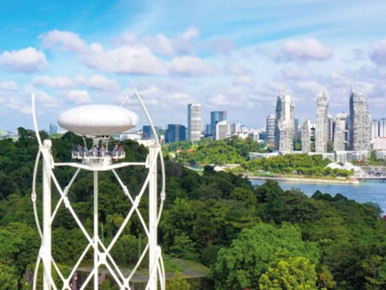 スカイヘリックス・セントーサ ライド体験事前予約サービス　海抜79mの絶景360度ビュー！＜セントーサ島＞