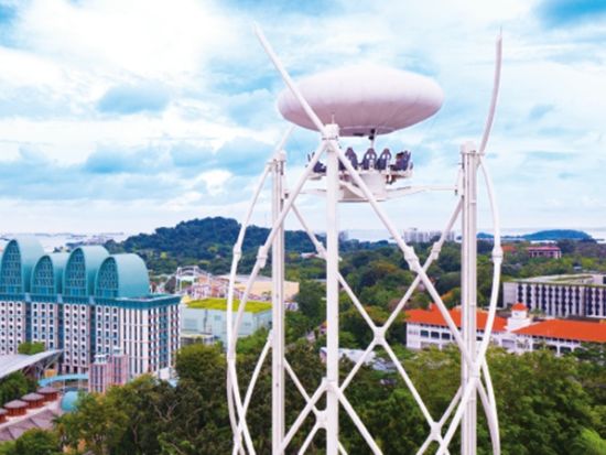 スカイヘリックス・セントーサ ライド体験事前予約サービス　海抜79mの絶景360度ビュー！＜セントーサ島＞