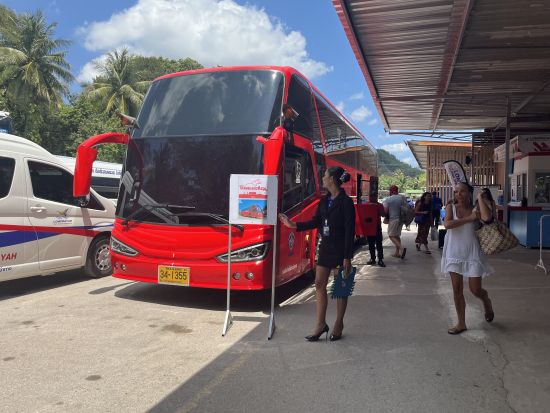 【フェリー＋高速バス】タオ島 ⇒ バンコク