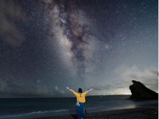 沖縄本島 星空観賞＆フォトツアー 古宇利島または北部やんばる選択可 貸切ガイド付き＜写真無料／本島北部・古宇利島＞