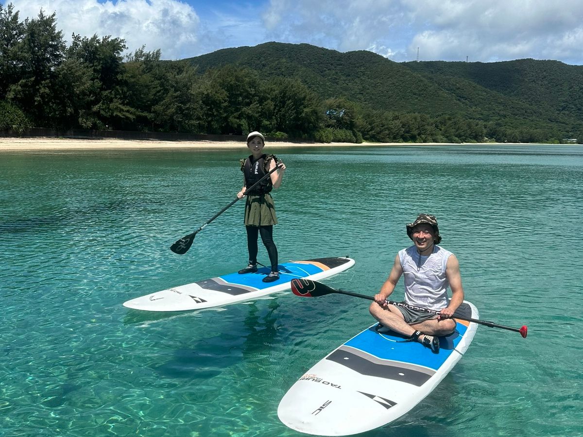 SUP体験 公認インストラクターがご案内！120分、150分、180分のコース