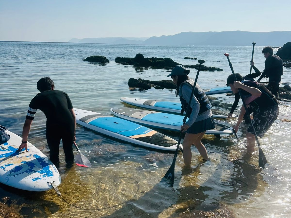 SUP体験 公認インストラクターがご案内！120分、150分、180分のコース