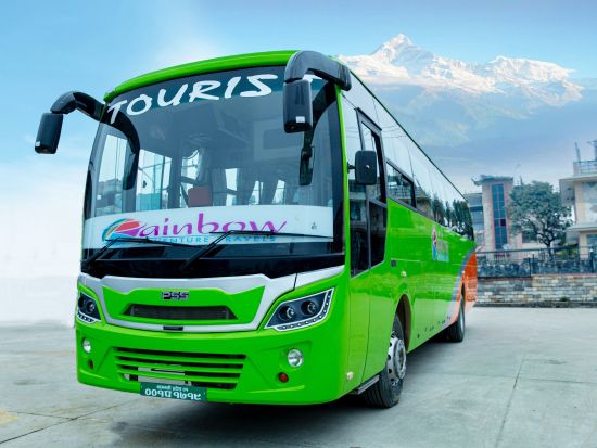 【高速バス】ポカラ ⇒ カトマンズ