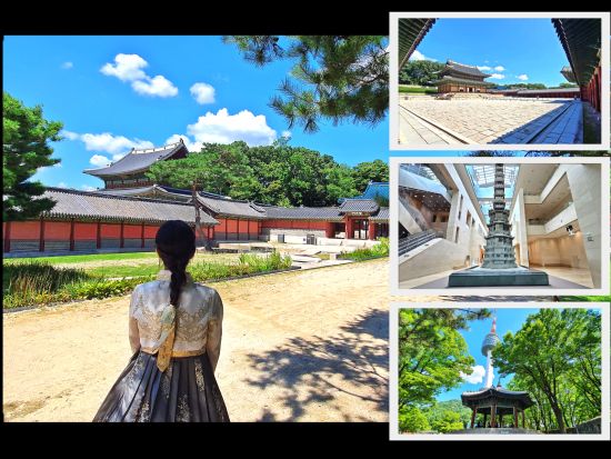 8時間で巡る！ソウル市内1日観光ツアー　世界遺産 昌徳宮＋宗廟＋西巡邏道（ソスンラギル）＋Nソウルタワー八角亭＋チマチョゴリ体験＜ビビンバ昼食付／日本語ガイド＞