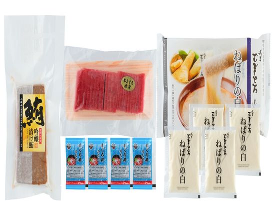03283築地ホクエイ×浅草むぎとろ　江戸の本鮪とろろセット　Ｂtan
