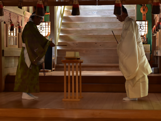 熊野大社、亀太夫神事4
