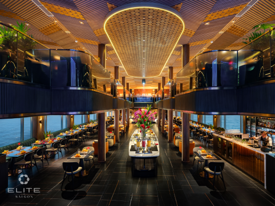 ワンランク上の上質クルーズ「エリートサイゴン」　夜景を楽しみながら豪華お食事＆ライブ演奏＜ホーチミン発＞