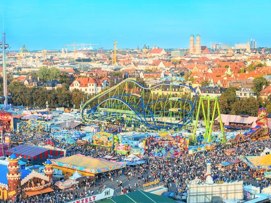 Oktoberfest　航空写真