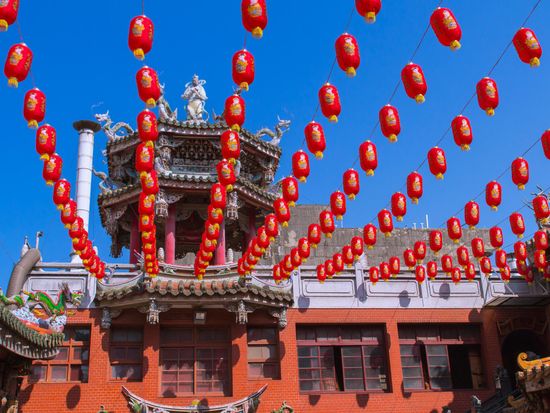 Taiwan_Taichung_Lukang天后宮_pixta_100098844