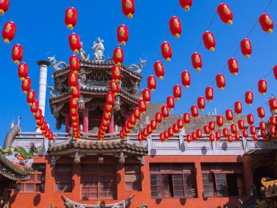台中＆鹿港日帰り観光ツアー 新幹線で台北⇔台中往復！鹿港老街＋宮原眼科＋彩虹眷村 ＜日本語ガイド／昼夕食付き／ホテルお送り／台北発＞