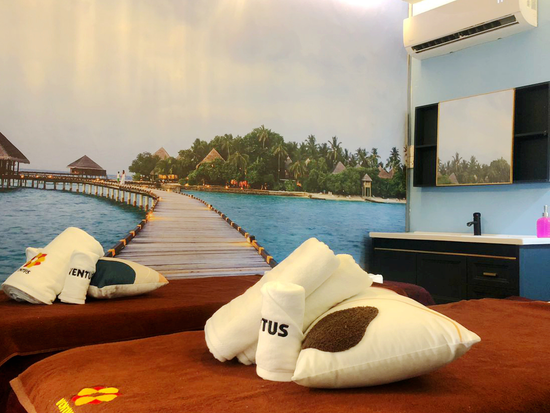 サバ・ベンタス・スパ「Sabah VENTUS SPA Massage Experie 」　人気ホットストーンで贅沢タイム＜メイクルーム完備＞の写真3