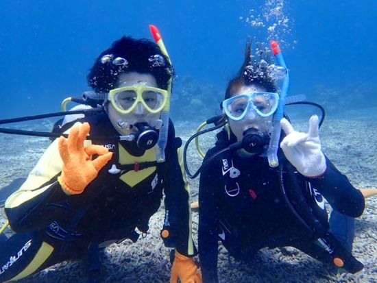 体験ダイビング 半日・1日から選べる2プラン 少人数制で安心して参加OK◎サンゴ礁と熱帯魚の海中世界を満喫＜石垣島＞