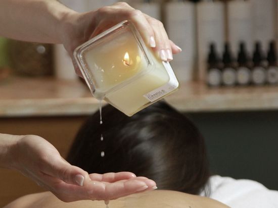 Candle massage