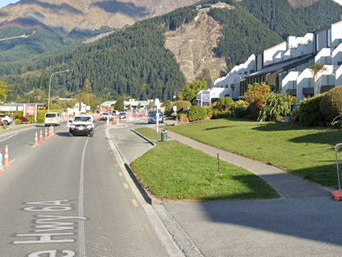 Copthorne_Hotel_and_Apartments_Queenstown_ホテル正面(88 Frankton Rd)