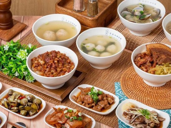 台南人気レストラン「VASO 弘肉燥飯舗」食事券 ミシュランビブグルマン掲載＜台南安平店限定＞