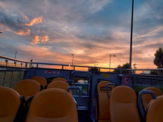オープントップバス 夏の京都を夕涼みドライブ（2026/7/1～9/23限定）＜京都駅発＞by おこしバス（京都定期観光バス）