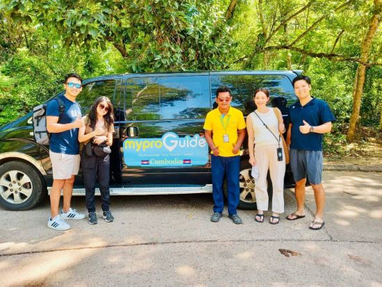 アンコール・ワット1日観光ツアー　バイヨン寺院やタ・プロームなどを訪問！トゥクトゥクまたは車送迎から選択可 ＜シェムリアップ発着＞