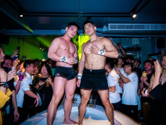 Locker Room Macho Show1